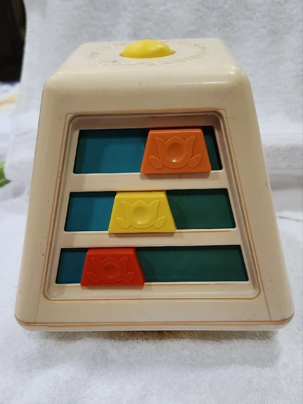Vintage 1978 Fisher-Price Turn & Learn Activity Center Toy